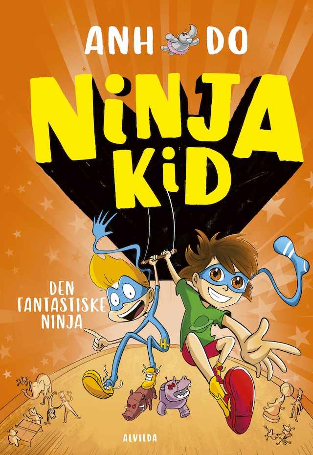 Book cover for Ninja Kid 4: Den fantastiske ninja