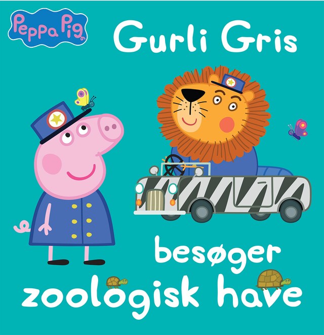 Portada de libro para Gurli Gris besøger zoologisk have