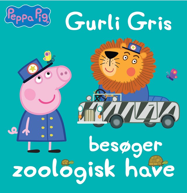 Couverture de livre pour Gurli Gris besøger zoologisk have