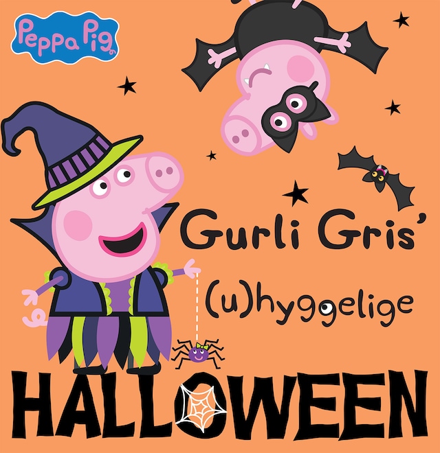 Couverture de livre pour Gurli Gris’ (u)hyggelige halloween