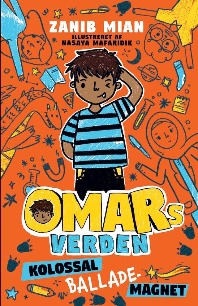 Boekomslag van Omars verden 1: Kolossal ballademagnet