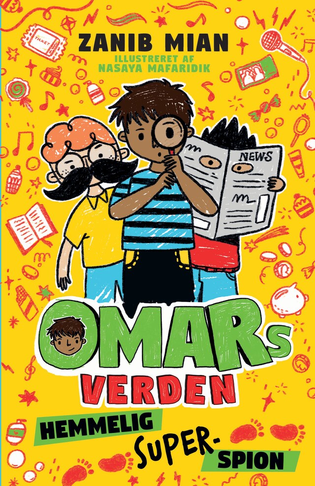 Portada de libro para Omars verden 2: Hemmelig superspion