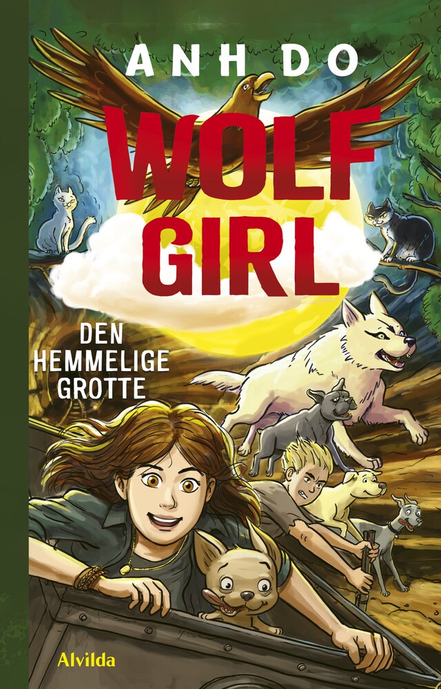 Boekomslag van Wolf Girl 3: Den hemmelige grotte