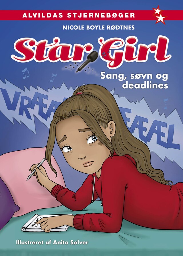 Okładka książki dla Star Girl 18: Sang, søvn og deadlines