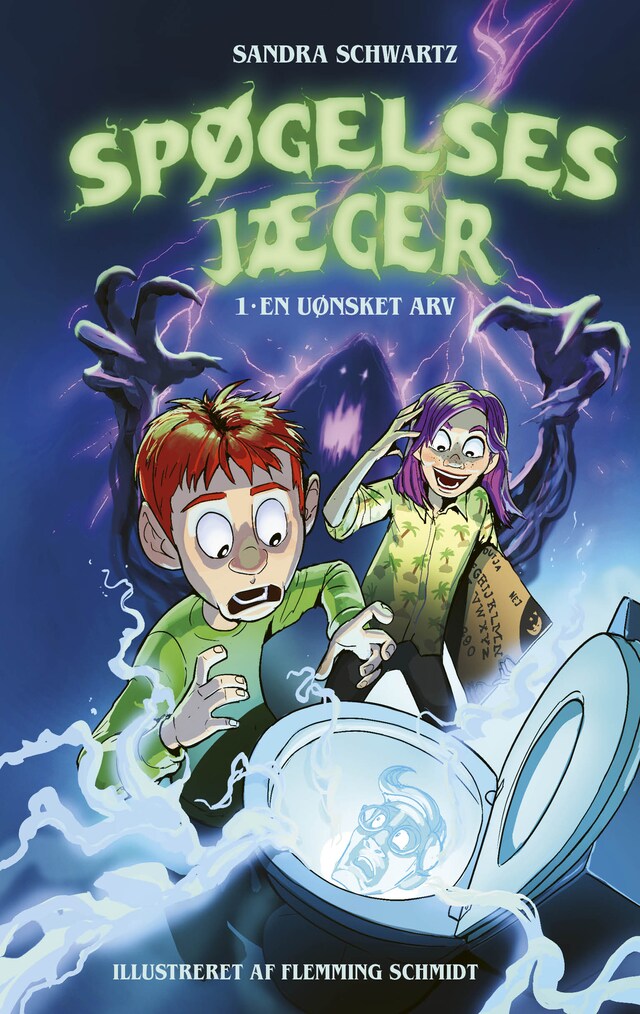 Book cover for Spøgelsesjæger 1: En uønsket arv