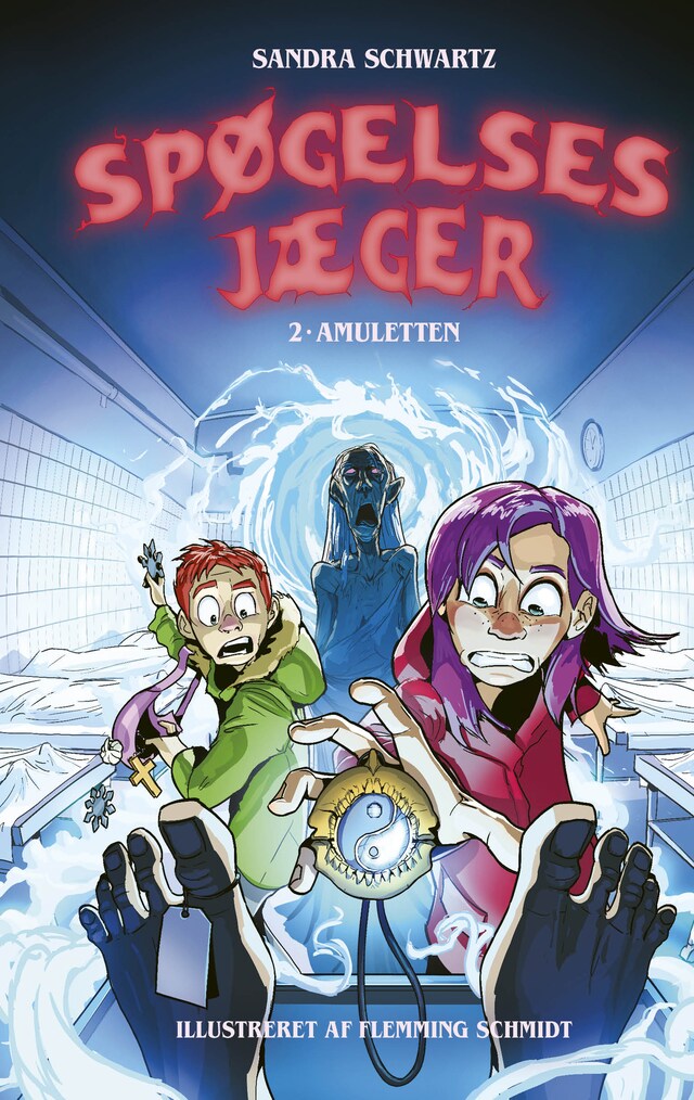 Book cover for Spøgelsesjæger 2: Amuletten