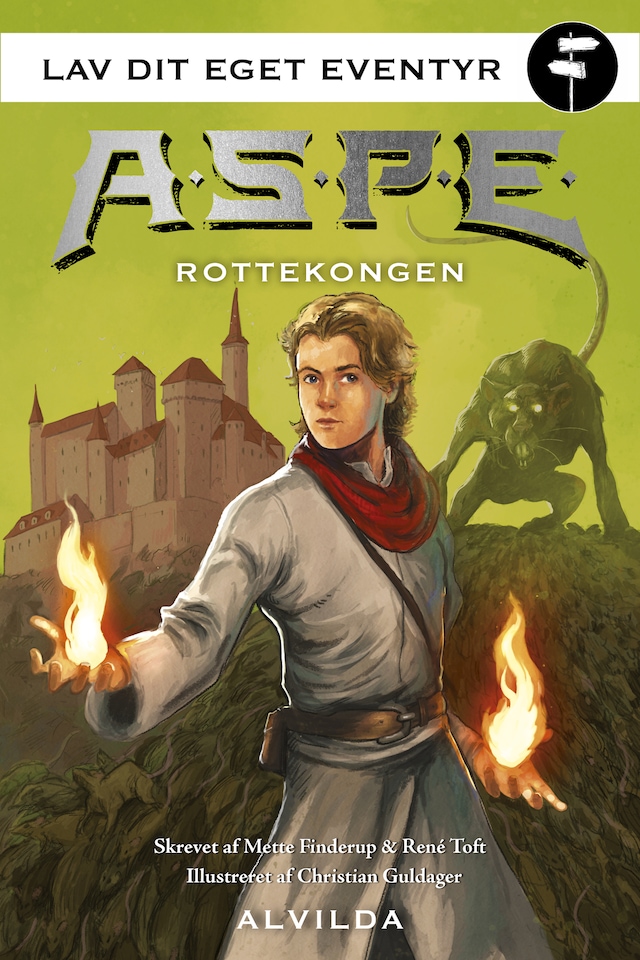Book cover for A.S.P.E. - Lav dit eget eventyr: Rottekongen