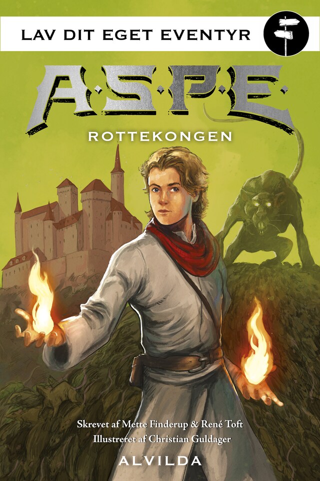 Copertina del libro per A.S.P.E. - Lav dit eget eventyr: Rottekongen