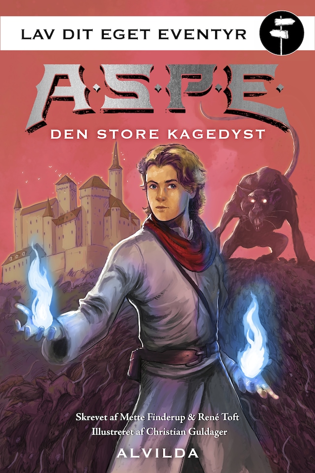 Book cover for A.S.P.E. - Lav dit eget eventyr: Den store kagedyst