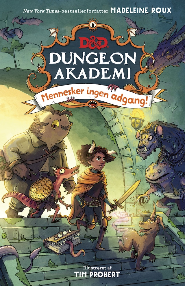Portada de libro para Dungeons & Dragons - Dungeon Akademi 1: Mennesker ingen adgang