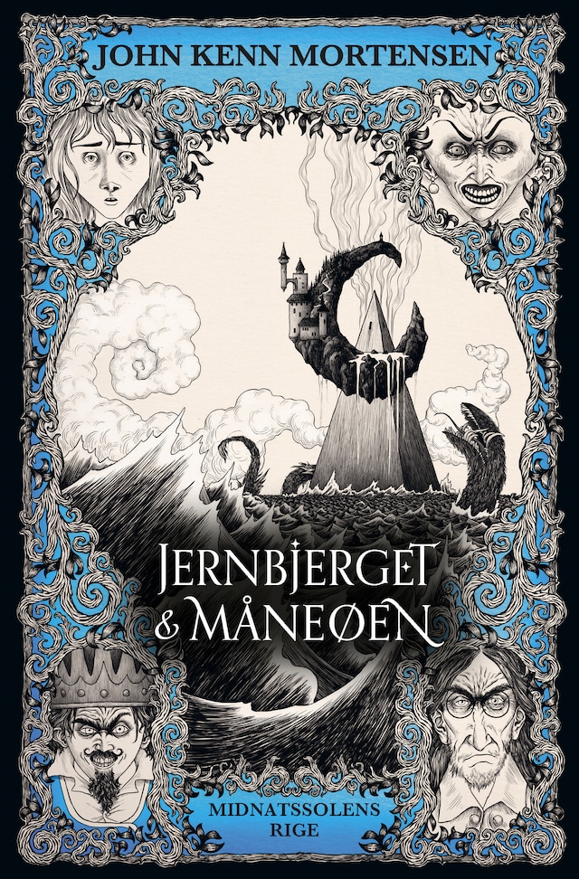 Portada de libro para Midnatssolens Rige 2: Jernbjerget og måneøen