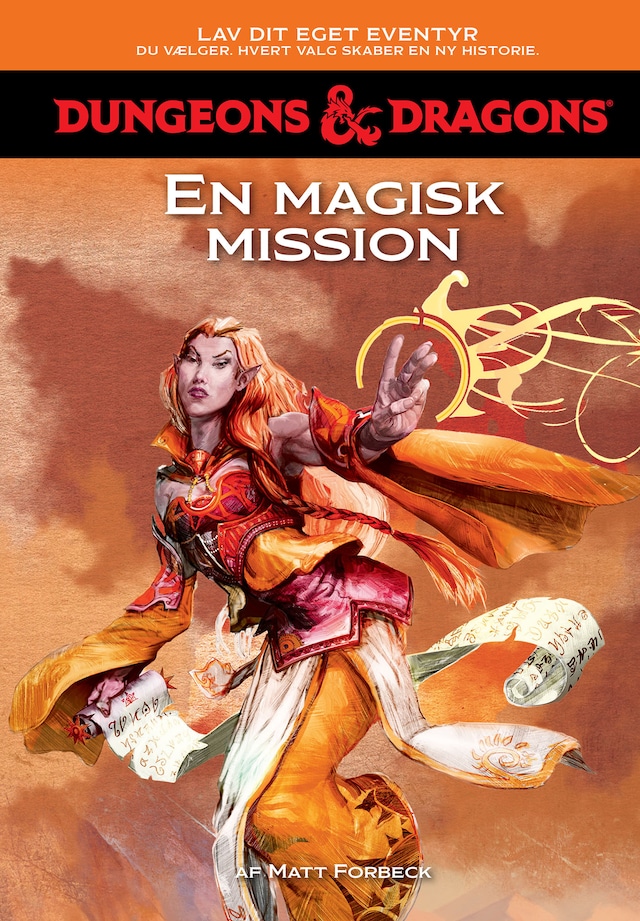 Book cover for Dungeons & Dragons - Lav dit eget eventyr: En magisk mission