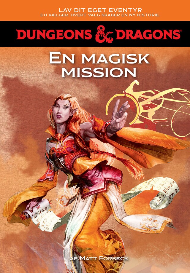 Bokomslag for Dungeons & Dragons - Lav dit eget eventyr: En magisk mission