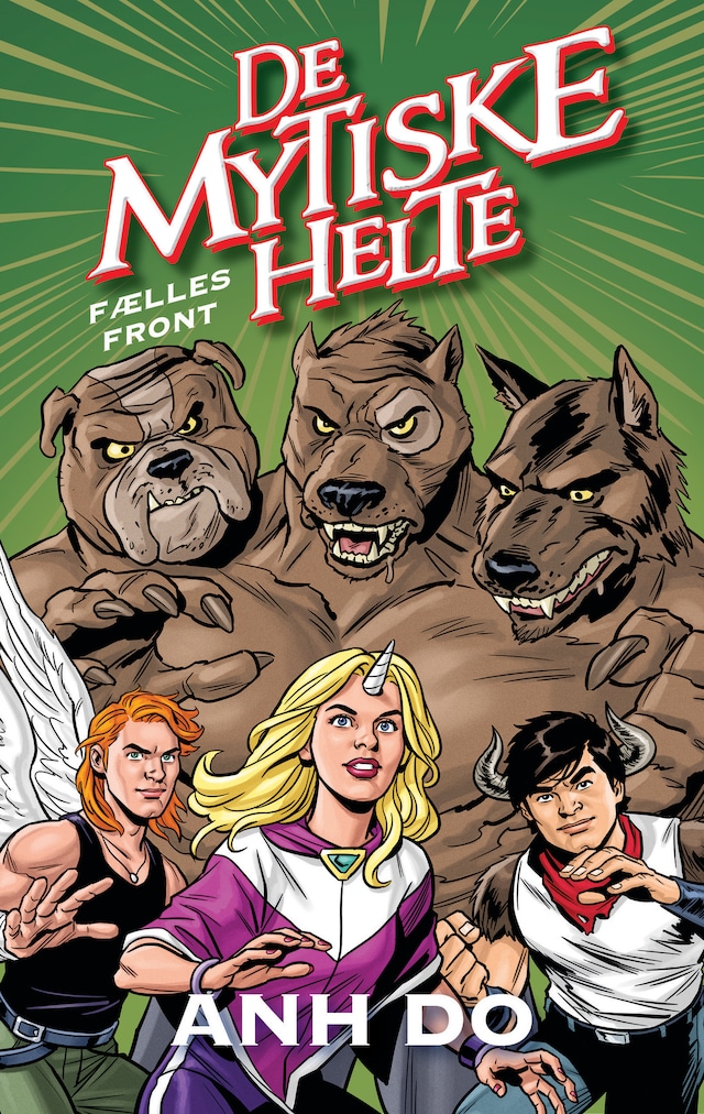 Book cover for De mytiske helte 4: Fælles front