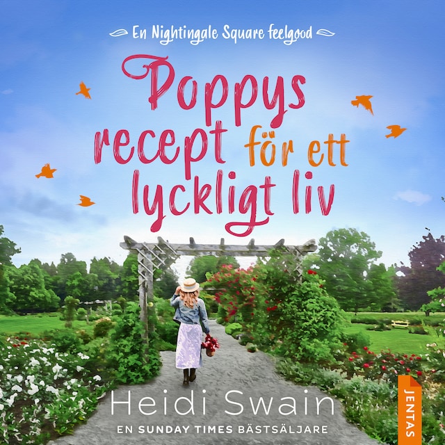 Buchcover für Poppys recept för ett lyckligt liv