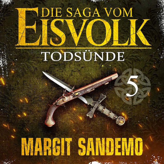 Book cover for Die Saga vom Eisvolk 5 - Todsünde