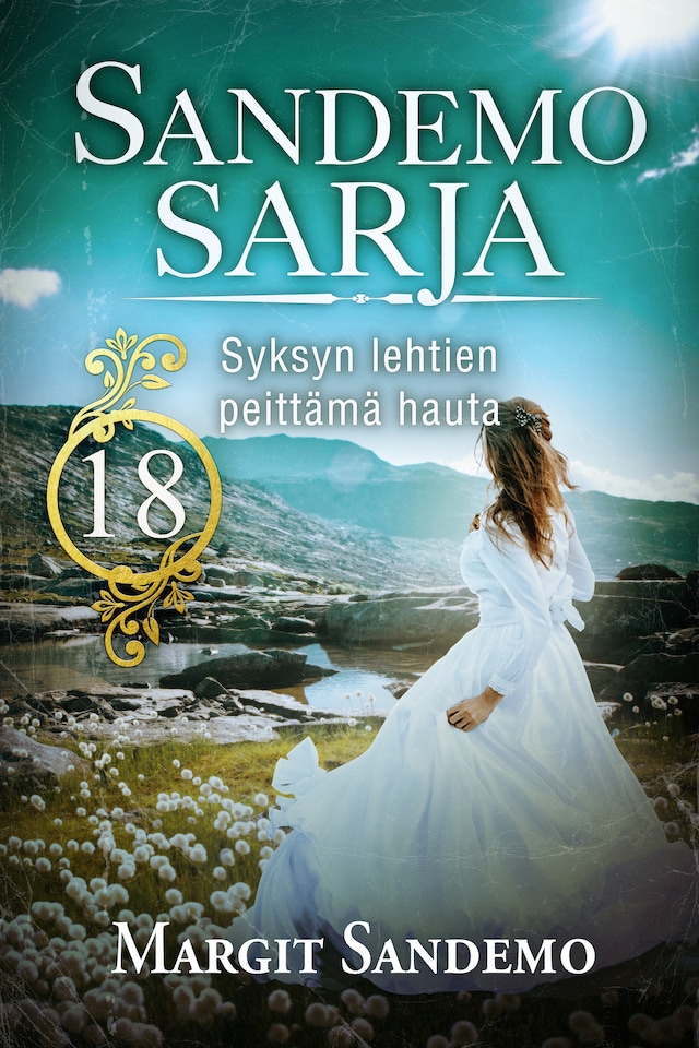 Book cover for Sandemo-sarja 18: Syksyn lehtien peittämä hauta