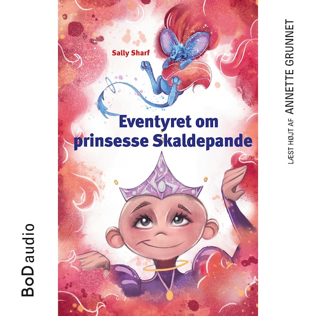 Portada de libro para Eventyret om prinsesse Skaldepande (uforkortet)