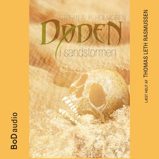 Book cover for Døden i sandstormen (uforkortet)