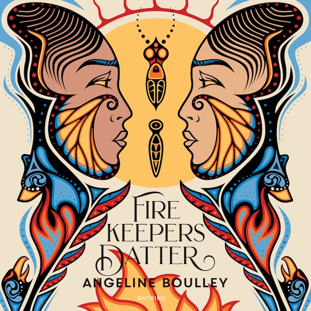 Book cover for Firekeepers datter