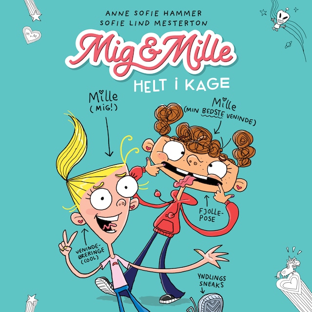 Buchcover für Mig & Mille – Helt i kage