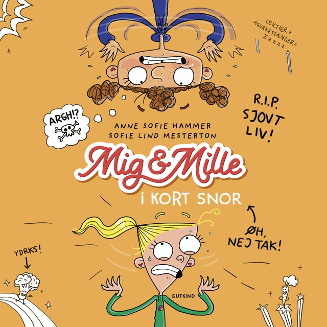 Okładka książki dla Mig & Mille – i kort snor