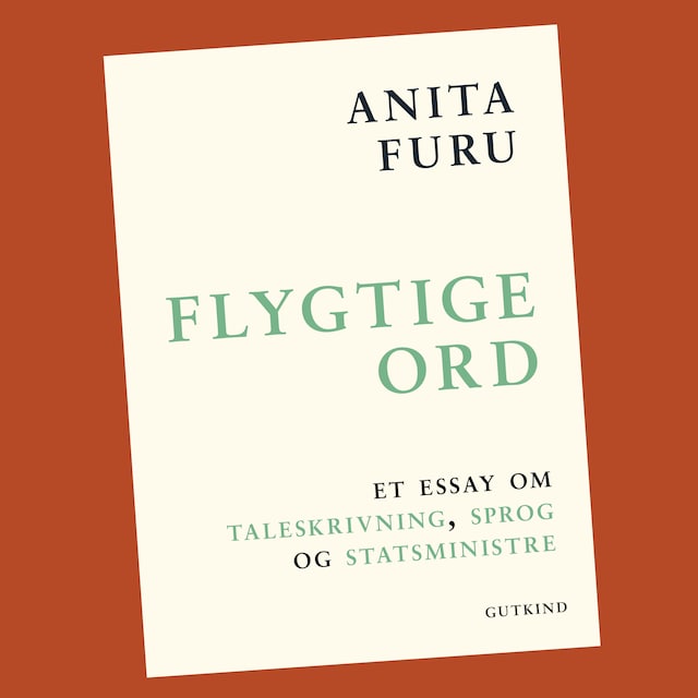 Book cover for Flygtige ord