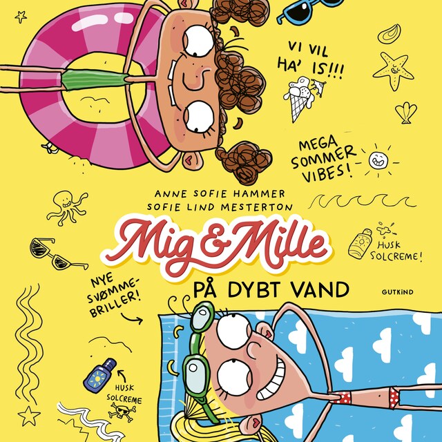 Book cover for Mig & Mille - På dybt vand