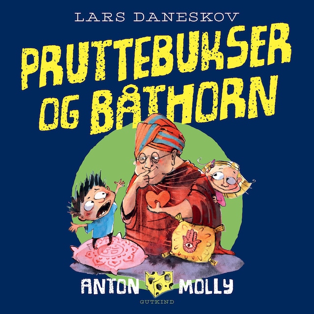 Book cover for Anton & Molly. Pruttebukser og båthorn