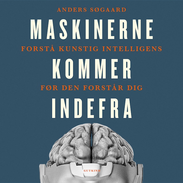 Buchcover für Maskinerne kommer indefra