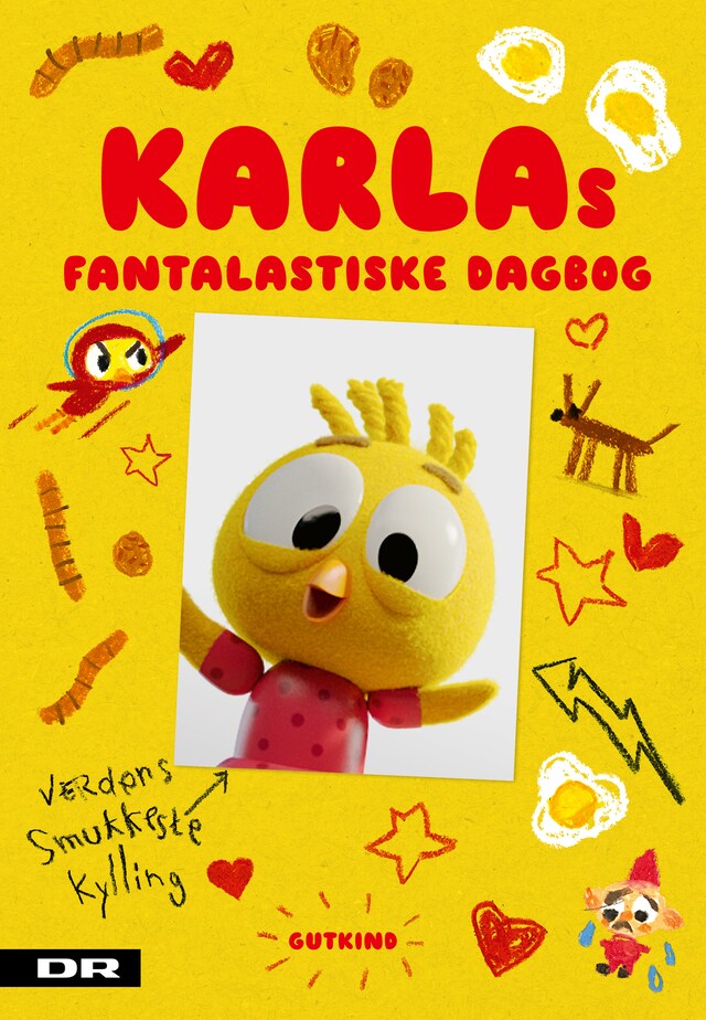 Okładka książki dla Karlas fantalastiske dagbog