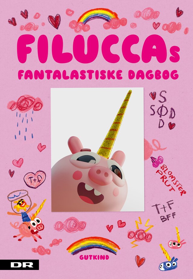 Okładka książki dla Filuccas fantalastiske dagbog