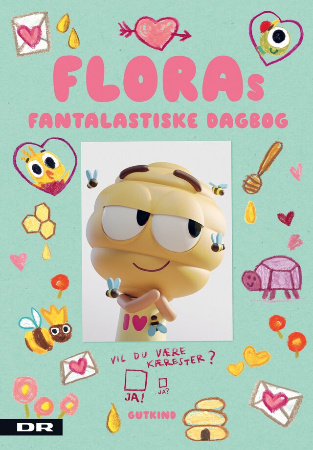 Buchcover für Floras fantalastiske dagbog