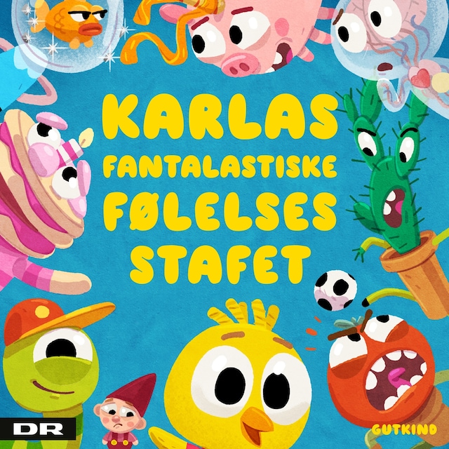 Book cover for Karlas fantalastiske følelsesstafet