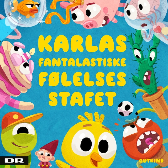 Bokomslag for Karlas fantalastiske følelsesstafet