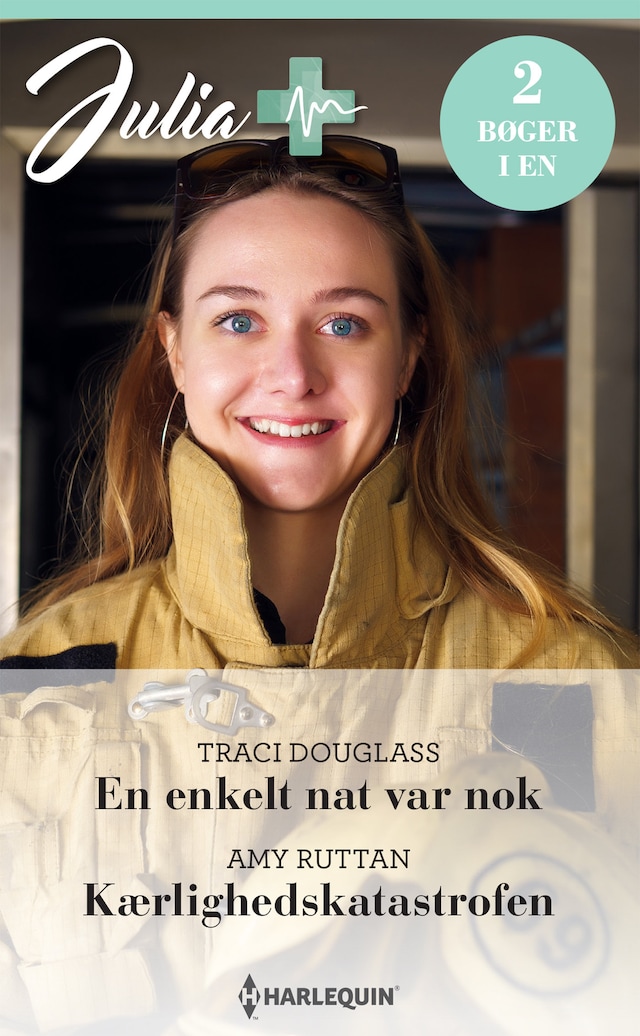 Couverture de livre pour En enkelt nat var nok / Kærlighedskatastrofen