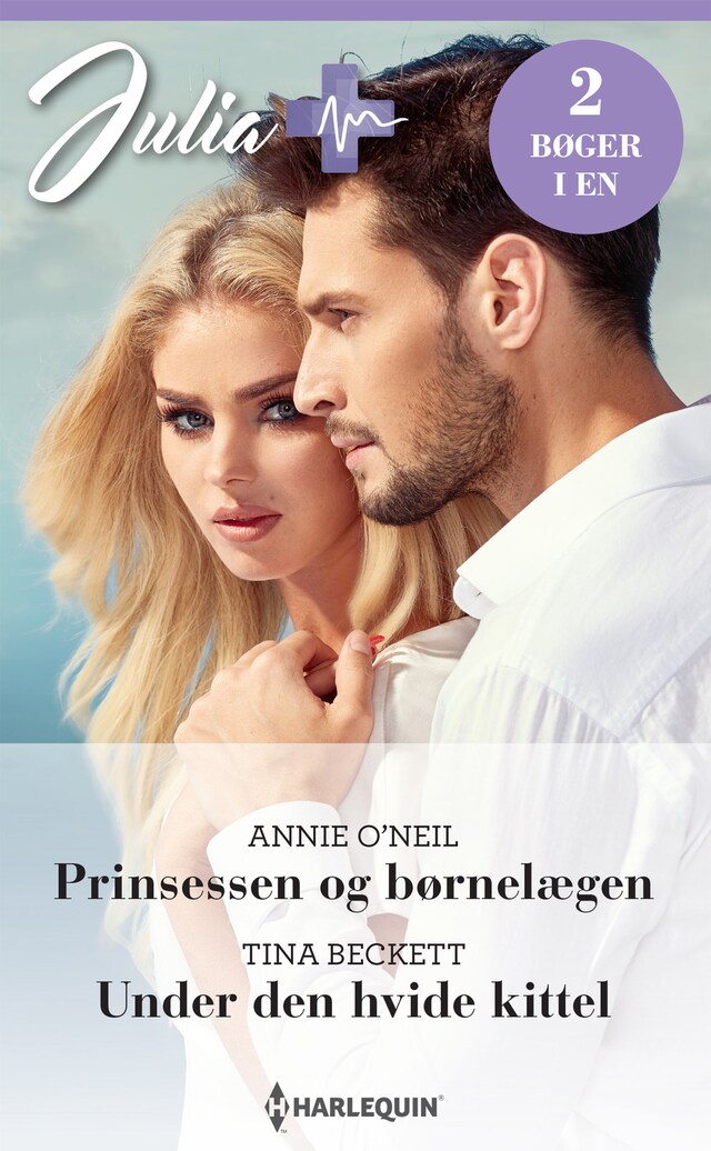 Portada de libro para Prinsessen og børnelægen / Under den hvide kittel