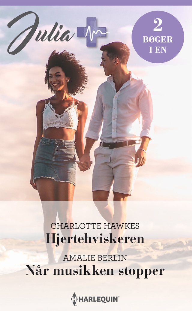 Book cover for Hjertehviskeren / Når musikken stopper