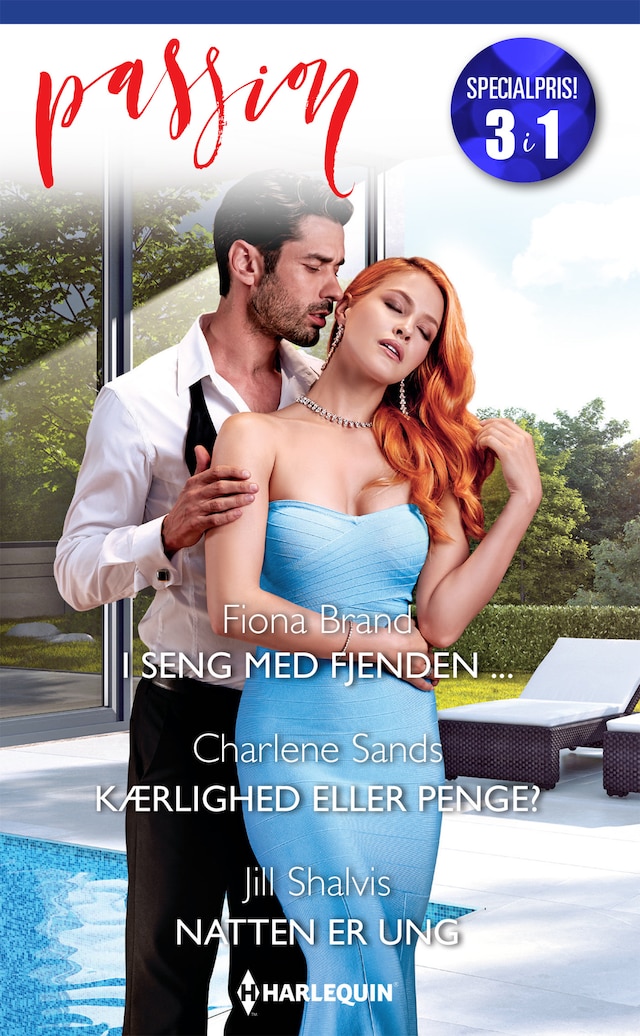 Couverture de livre pour I seng med fjenden ... / Kærlighed eller penge? / Natten er ung