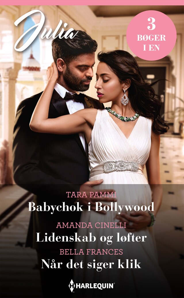 Book cover for Babychok i Bollywood / Lidenskab og løfter / Når det siger klik