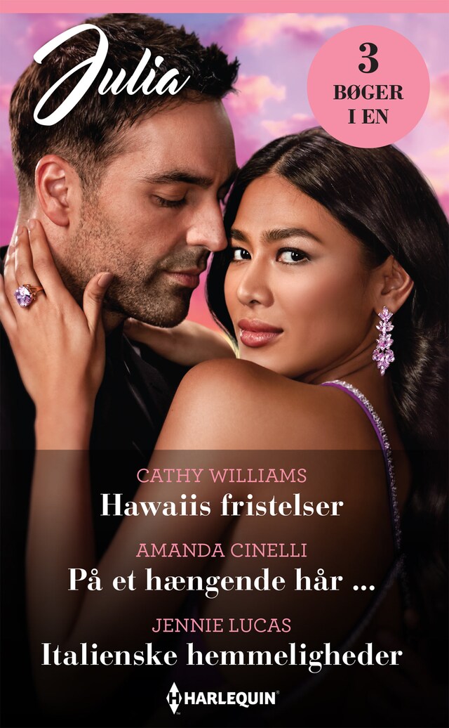 Book cover for Hawaiis fristelser / På et hængende hår ... / Italienske hemmeligheder