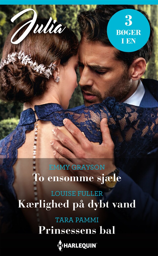 Book cover for To ensomme sjæle / Kærlighed på dybt vand / Prinsessens bal