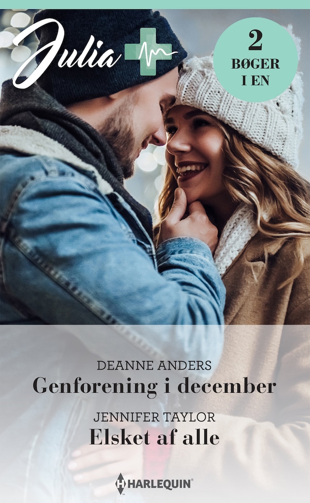 Book cover for Genforening i december /  Elsket af alle