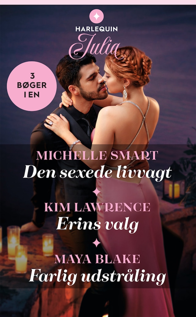 Book cover for Den sexede livvagt  / Erins valg / Farlig udstråling