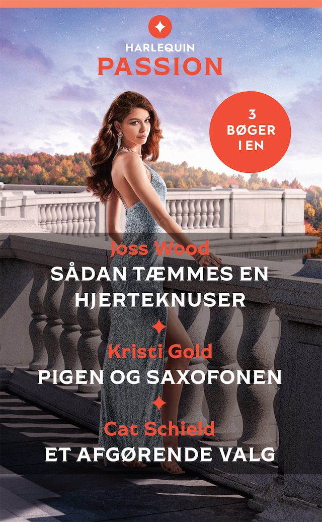 Boekomslag van Sådan tæmmes en hjerteknuser  / Pigen og saxofonen / Et afgørende valg