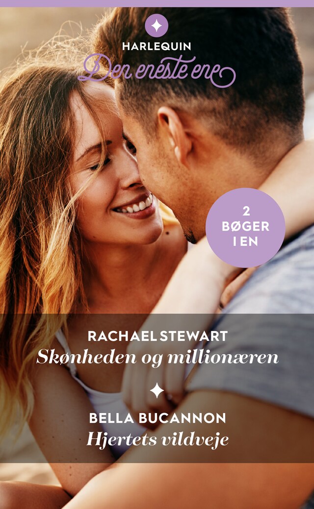 Copertina del libro per Skønheden og millionæren  / Hjertets vildveje