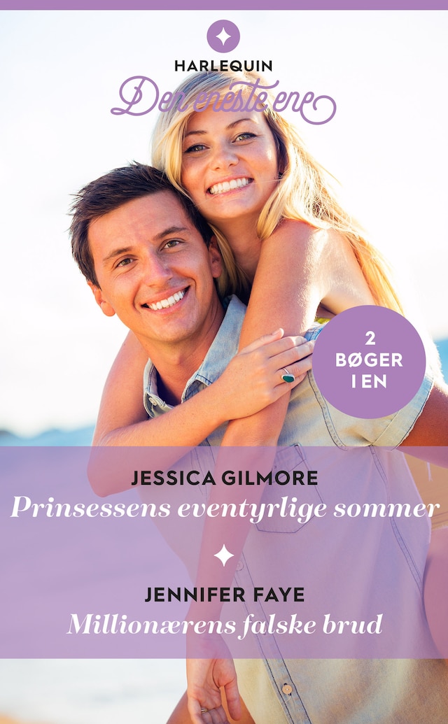 Book cover for Prinsessens eventyrlige sommer  / Millionærens falske brud