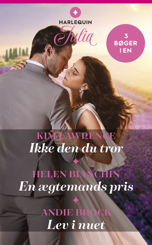 Book cover for Ikke den du tror / En ægtemands pris / Lev i nuet