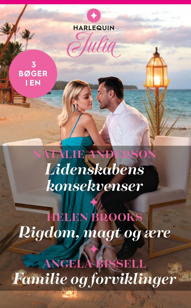 Lidenskabens konsekvenser / Rigdom, magt og ære / Familie og forviklinger Book cover for Lidenskabens konsekvenser / Rigdom, magt og ære / Familie og forviklinger
