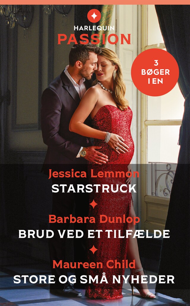 Couverture de livre pour Starstruck / Brud ved et tilfælde / Store og små nyheder